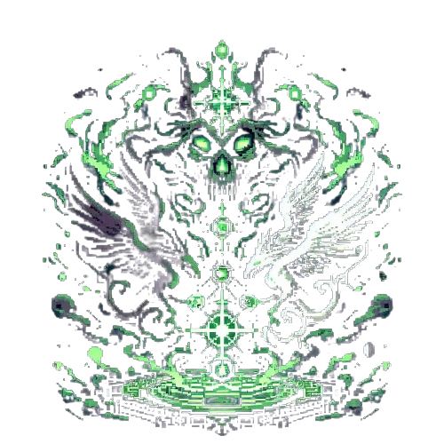 A Fantasy World painting drawn on Pixel Art